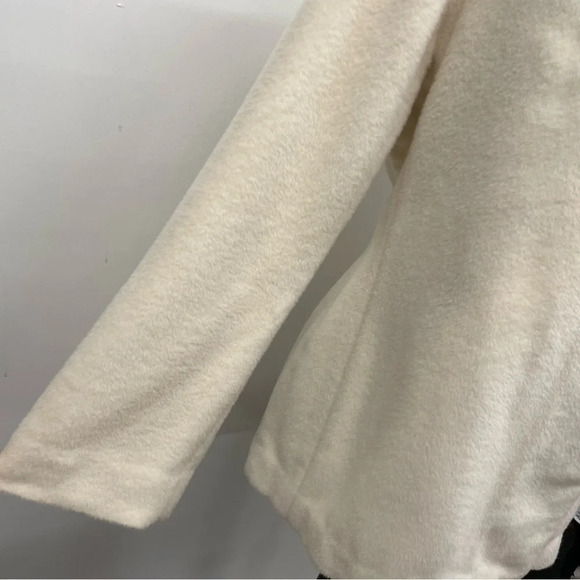 ELM Design 100% Baby Alpaca Coat Made in Peru Icelandic Design Bell Sleeves - Picture 6 of 12